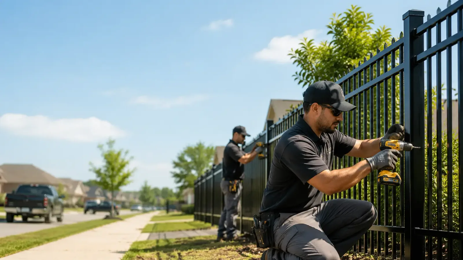 Metal Fence Installation in Mount Erie, IL